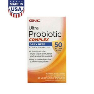 probiotic solutions adults 50 plus 55 billion cfus 30 capsules (30 servings)