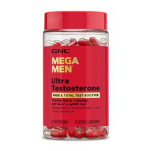 mega men® ultra testosterone booster 120 capsules (30 servings)