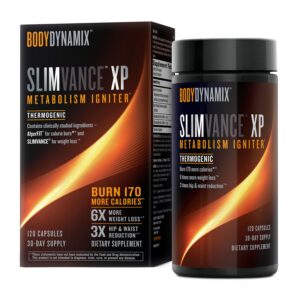 slimvance® xp metabolism igniter* 120 capsules (60 servings)
