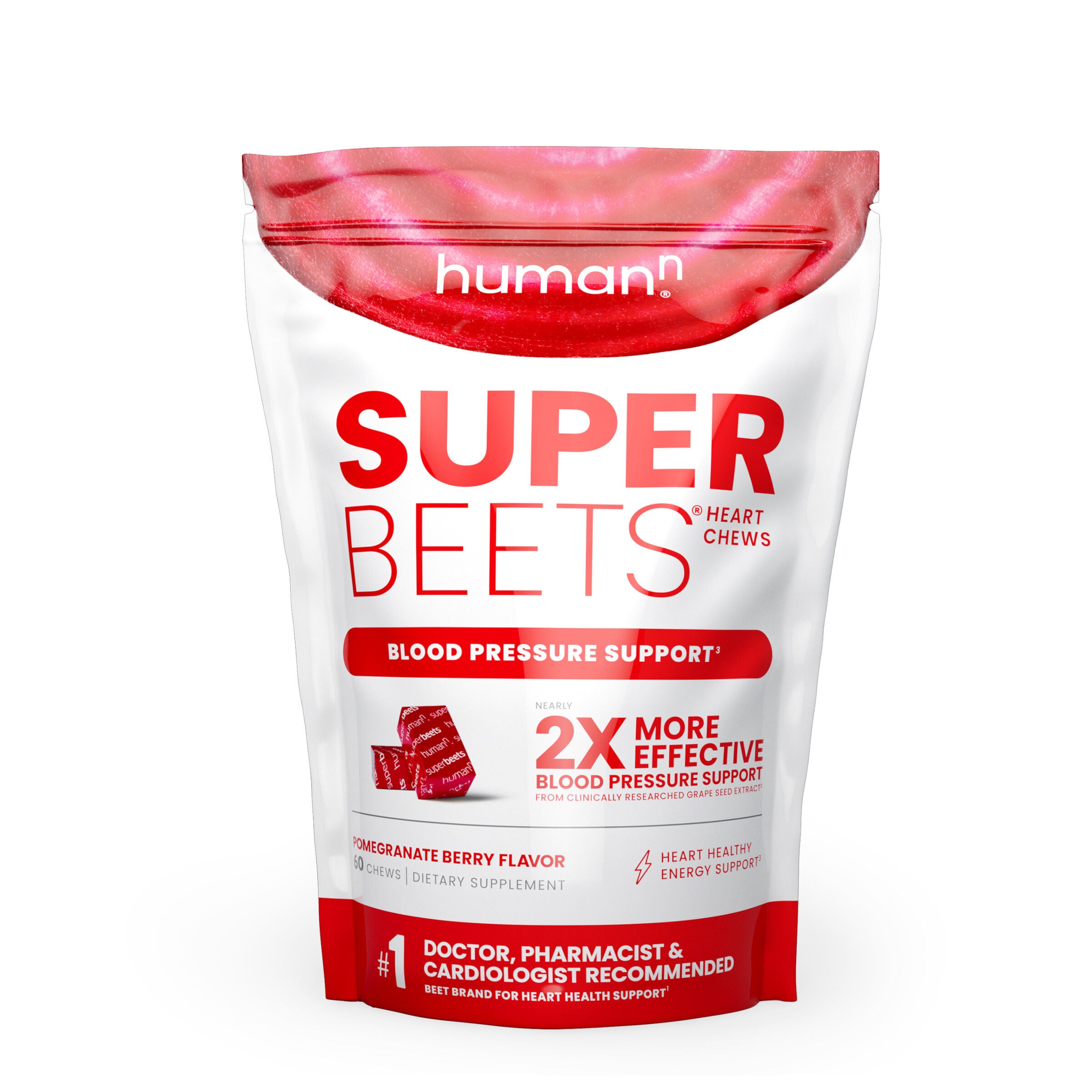 superbeets® heart chews pomegranate berry 60 chews (30 servings) superbeets® heart chews pomegranate berry 60 chews (30 servings)