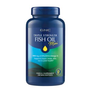 triple strength fish oil mini